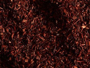Close up of rooibos leaves, one of the hero ingredients in weDo's products