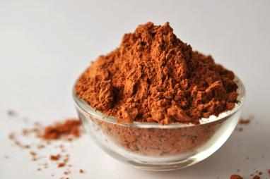 Bowl of red clay, one of weDo's hero ingredients 